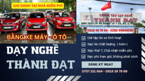 trường dạy lái xe thành đạt